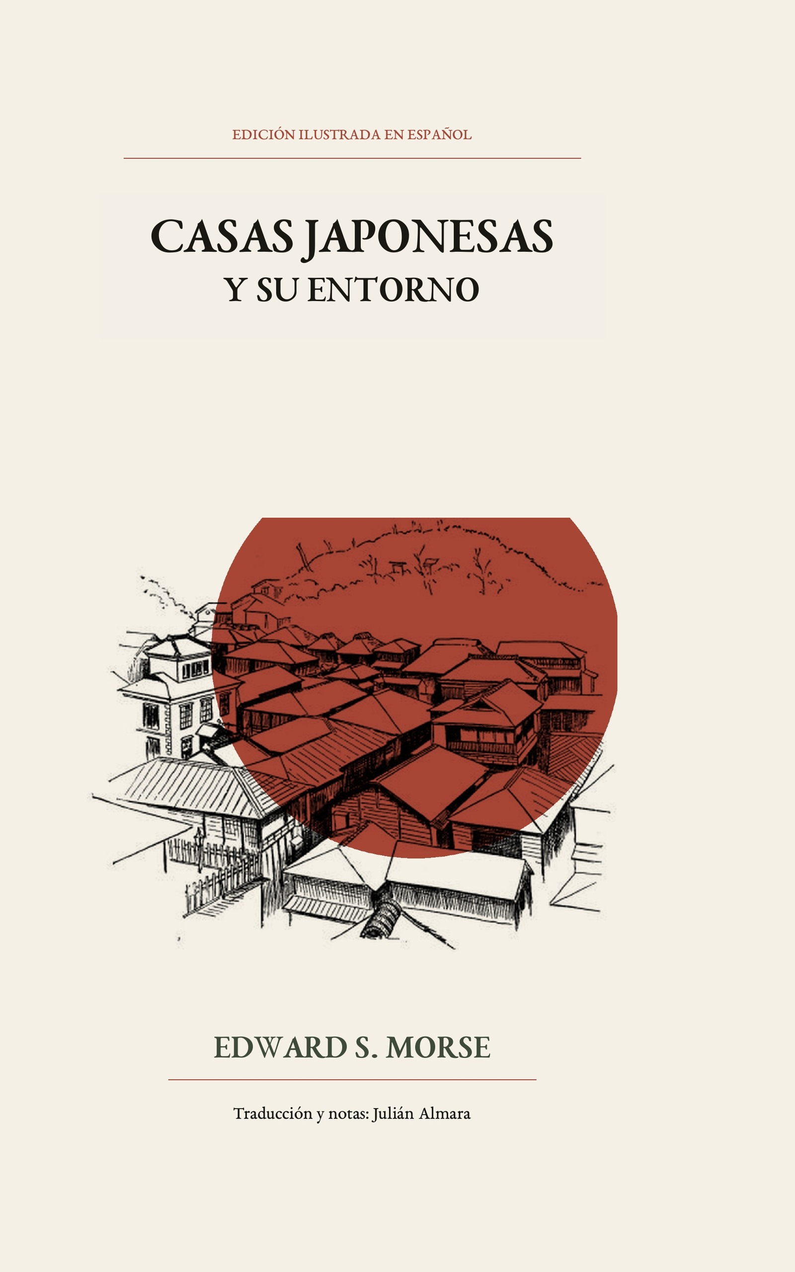 Portada de Casas japonesas y su entorno, de Edward S. Morse