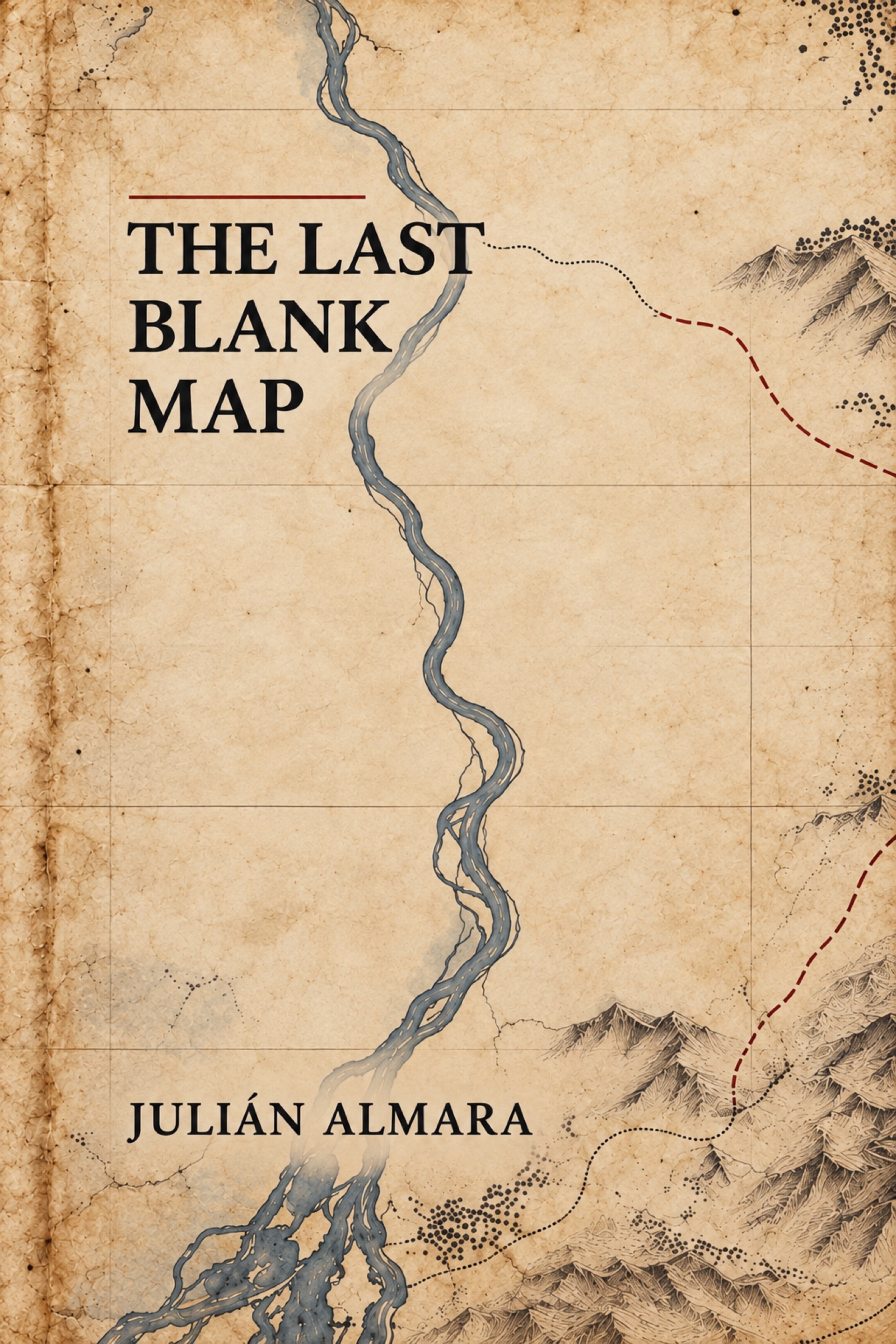 Cover of The Last Blank Map, by Julián Almara
